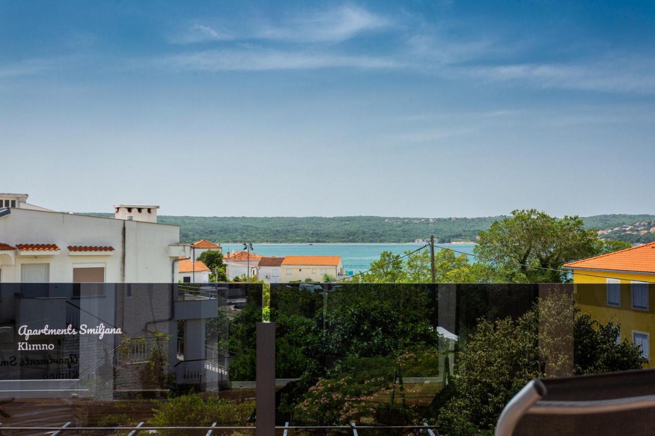 Smiljana Apartments Klimno Bagian luar foto